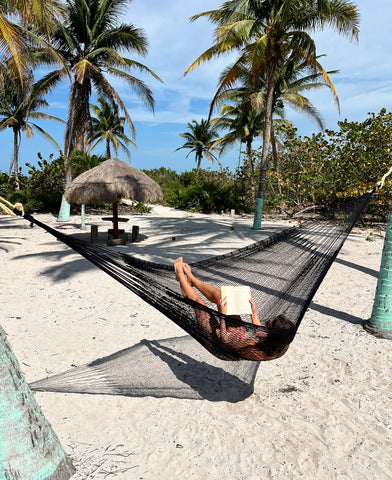 Woven Black Hammock, DuraSun®